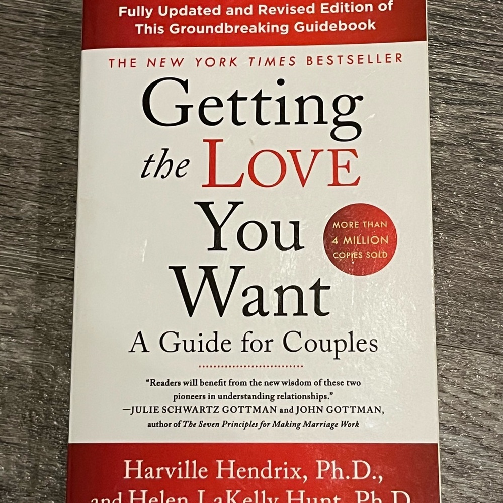 Getting the Love You Want Book